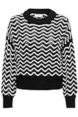 JDY Rita L/S Short Struc Pull Knt Noos Jersey de Punto, , XS para Mujer