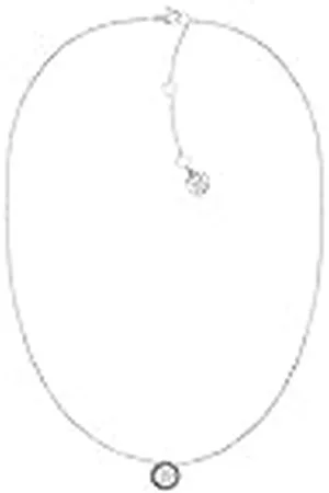 Tommy Hilfiger Jewelry Collar con Colgante para Mujer de Acero Inoxidable con Cristales - 2780568