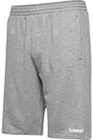 Hummel HMLGO Cotton Bermuda Shorts Color: Grey Melange_Talla: S