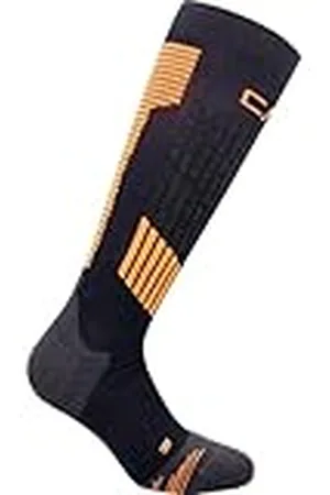 CMP Ski Sock Graphene, B. Blue-naranja, 46/48