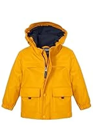 Killtec Niños Chaqueta engomada con capucha FIOS 23 MNS JCKT, Senfgelb, 110/116, 42908-000