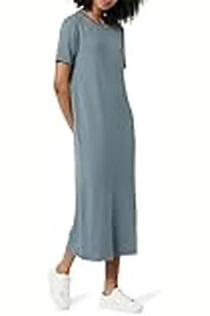 THE DROP Vestido para Mujer, Cora tipo Camiseta, Midi, , XS