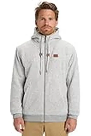 Quiksilver Cypress Keller - Jersey de Forro Polar (Talla S), Color Gris