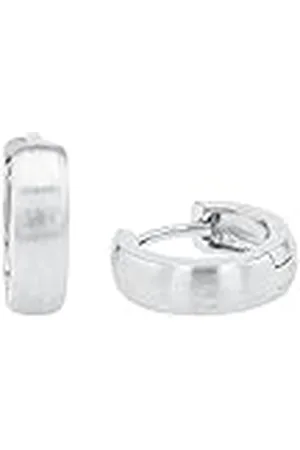 Amor Creoles, Pendientes de de Ley 925 Unisex para Señoras y Caballeros, 1,4 cm, , Viene en Caja de Regalo de Joyería