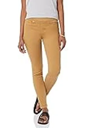 Amazon Jeggings Elásticos Fáciles de Poner de Cintura Media (Disponible en Tallas Grandes) Mujer, , 40 Largo