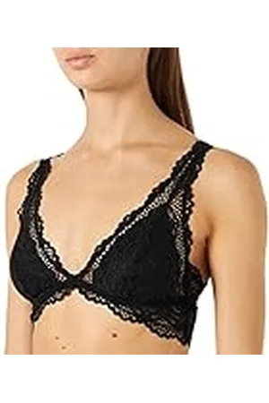 Women secret Top Sujetador, Negro, M para Mujer