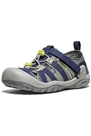 Keen Knotch Creek, Sandalias Unisex niños, Azul (Steel Grey/Blue Depths), 35 EU