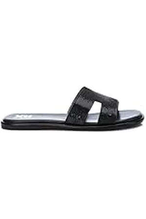 Xti Sandalia Mujer Negro - Calzado Cómodo y Versátil - Moda casual - Modelo 14281101 (Talla 40)