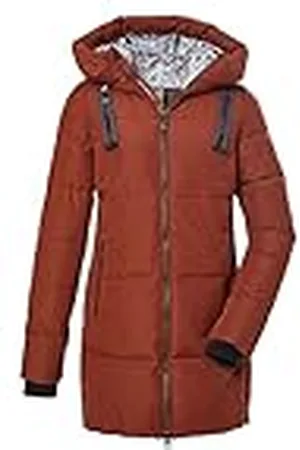 G.I.G.A. DX by killtec Mujer Chaqueta de invierno/parka funcional con aspecto de plumón y capucha GW 15 WMN QLTD PRK, autumnleaf, 44, 39838-000