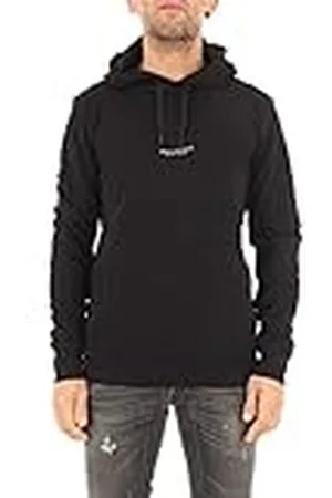Armani Exchange Pull-Over Hooded Sweatshirt with Front Back Logo Sudadera con Capucha, Hombre, , S