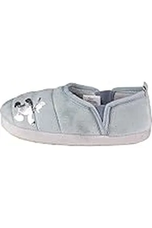 Disney Zapatillas de Andar por Casa de Minnie y Mickey Mouse - Color - Talla 32-33 - Sin Cierre - Zapatillas Infantiles Tipo Francesita de Poliéster - Producto Original Diseñado en España