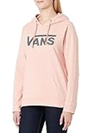 Vans Drop V Logo Hoodie Sudadera con Capucha, , S para Mujer