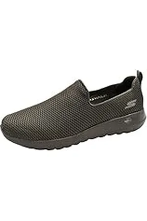 Skechers Go Walk MAX-Athletic Air Mesh Slip on Walking Shoe, Zapatillas para Caminar Hombre, Gris Topo, 41.5 EU