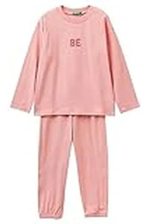 Benetton Pig(maglia+pant) 37yw0p04y, Juego de pijama Niños, Rosa (Rosa Antico 03Z), EL