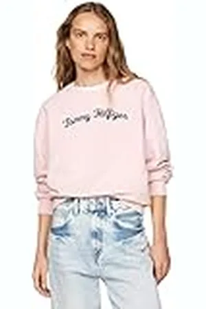 Tommy Hilfiger Sudadera Mujer Regular Sin Capucha, , XXL
