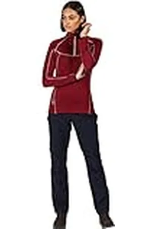 Regatta Highton Winter Pantalón de Senderismo, Tejido elástico con protección UV, Forro de Malla Abierta, Cintura parcialmente elástica y Varios Bolsillos Trousers, Mujer, , 20