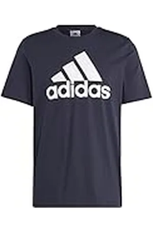 adidas Essentials Single Jersey Big Logo T-shirt, Camiseta de manga corta Hombre, , XL Short