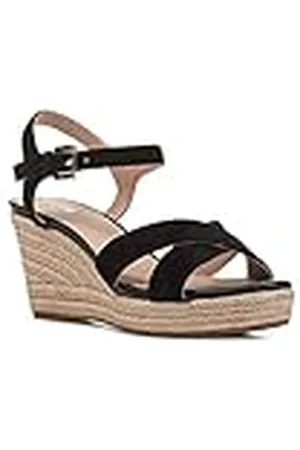 Geox D Soleil A, Sandalias con Cuña Mujer, , 39.5 EU