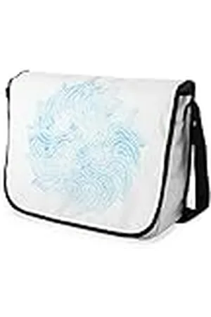 Bonamaison – Bolsas de Mensajero con Pulsera Negra para Estudiantes, Mochilas Escolares para niñas y niños, 29 x 36 cm