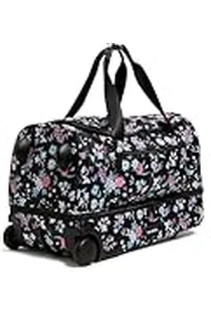 Vera Bradley Bolsa de Viaje Plegable Ripstop reciclada para Mujer, Talla única, , Talla única, Bolsa de Lona Plegable Ripstop reciclada con Ruedas