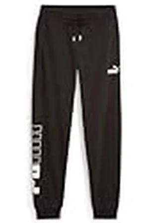 PUMA Power Sweatpants FL Cl Pantalones de Punto, Hombre, Negro Black, S