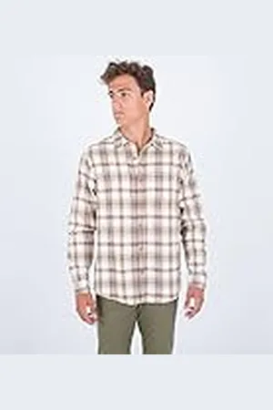 Hurley Portland Organic Flannel SS Camisa, , XXL para Hombre