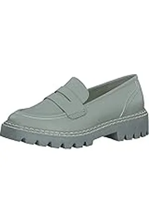 QS by s.Oliver 5-5-24703-30 Mocasines Mujer, Verde (Pálido), 38 EU