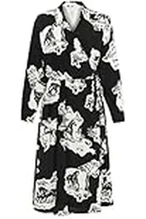 İpekyol Horse Pattern Dress Vestido, , 34 De Las Mujeres