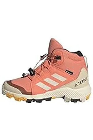 adidas Terrex Mid Gore-Tex Hiking Shoes, Zapatos de Senderismo, Coral Fusion/Wonder White/Core Black, 36 2/3 EU