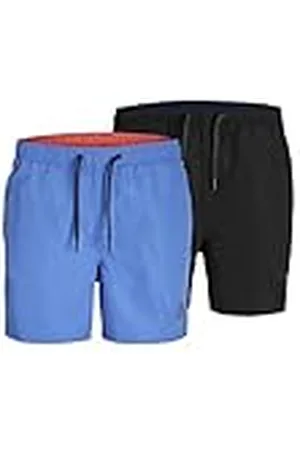 JACK & JONES JPSTFIJI SWIM Solid SN LY 2PK MP Bañador, , S para Hombre
