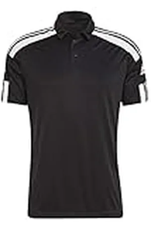 adidas Squadra 21 Polo Shirt Camiseta, Hombre, Black/White, L