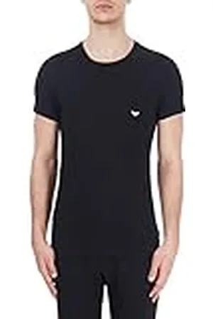Emporio Armani CC729 111035_00020 Camiseta Interior, Negro , M para Hombre