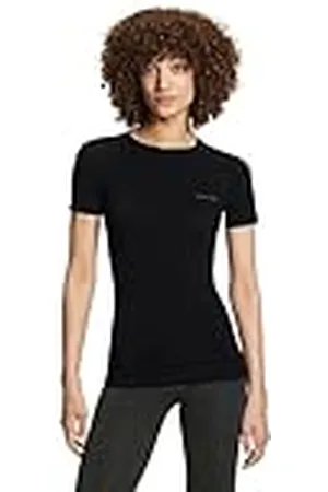 Falke Wool-Tech Light Round Neck W S/s Ts lana hilo funcional secado rápido 1 pieza, Capa de base superior Mujer, , L
