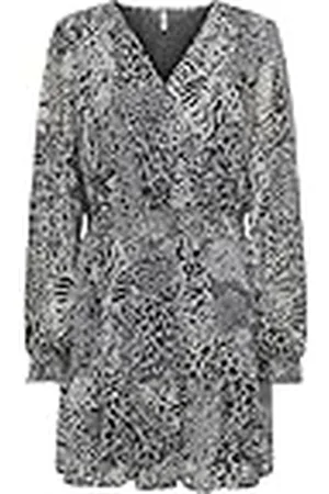 ONLY Onlria Life L/S V-Neck Dress PTM Vestido, , S para Mujer