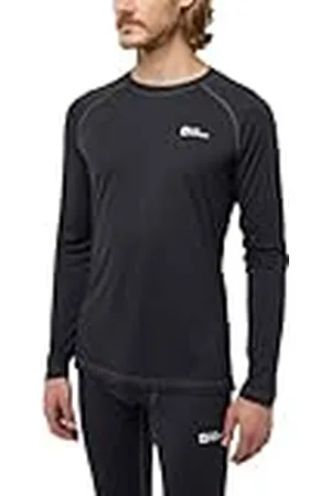 Jack Wolfskin Camiseta de Manga Larga para Hombre Infinite Light LS M