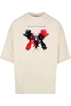 Merchcode Mp5001889-kings of Leon-Obtn Cover Huge tee Camiseta, Arena Blanca, XL Hombres