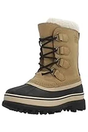 sorel Caribou Botas de invierno para Mujer, Marrón (Buff), 40 EU