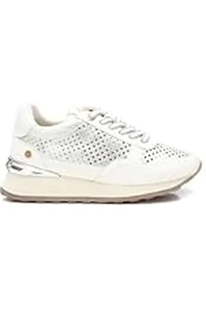 Xti Zapatilla Mujer Blanco - Calzado Cómodo y Versátil - Moda Casual - Modelo 14377903 (Talla 40)