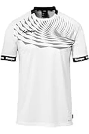 Kempa Wave 26 Shirt para Hombres y niños - Camiseta Manga Corta Camiseta Deportiva Ropa Funcional Balonmano Gimnasio Jogging Running Jersey - elástica y Transpirable