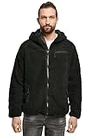 Brandit Teddyfleece Worker Jacket, color: black, size: 7XL