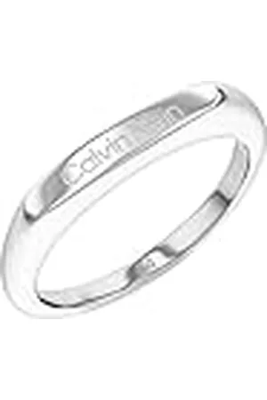 Calvin Klein Anillo para Mujer Colección FACETED de Acero Inoxidable - 35000187D