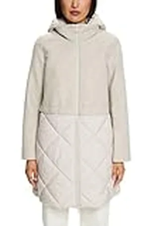 ESPRIT 093eo1g329 Chaqueta, 290/beige Claro, M Mujeres