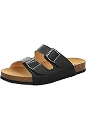 Think! Wolfi Zapato de casa Hombre, Negro (Schwarz 00), 40 EU