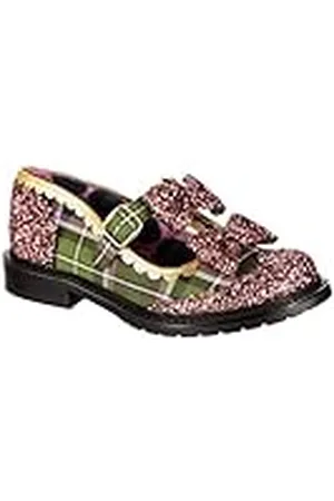 Irregular Choice Mary Marie, Oxford Flat Mujer, Green, 43 EU