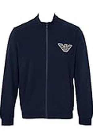 Emporio Armani Emporio Armani Sudadera de Forro Polar Con Cremallera Para Hombre, Sudadera Hombre, , XL