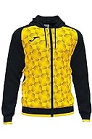 Joma Chaqueta con capucha supernova iii negro amarillo