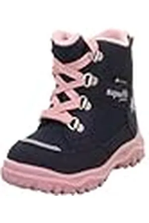 Superfit HUSKY1 Warm gefütterte Gore-Tex, Botas para Nieve, Blau/Rosa 8010, 26 EU