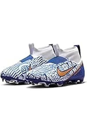 Nike Zoom Superfly 9 Academy CR7, Zapatillas de fútbol, White/Metallic Copper-Concord, 36.5 EU