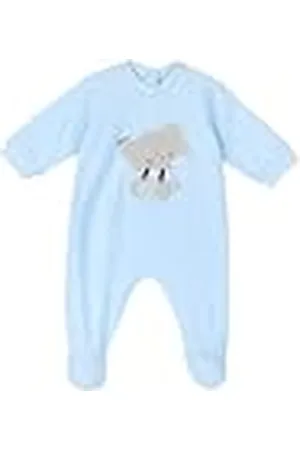 chicco Pelele Bebé de Tejido Suave y Cálido con Cómoda Abertura en la Espalda, Ideal para Primavera, Otoño e Invierno, Designed in Italy, Ropa Bebé, Niño y Niña de 0-24 Meses