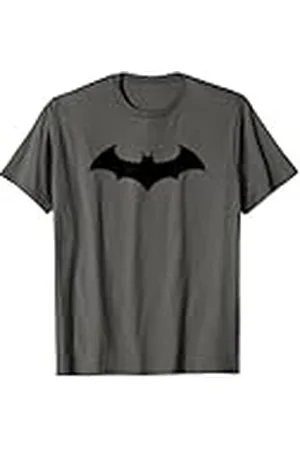 Batman Camiseta Hombre Gris Talla S Manga Corta Logo Hush